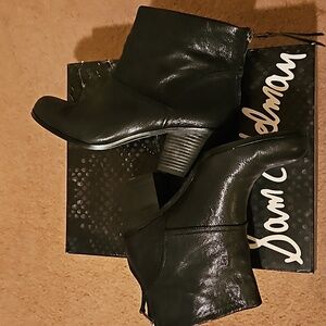 Sam Edelman Black Leather Boots